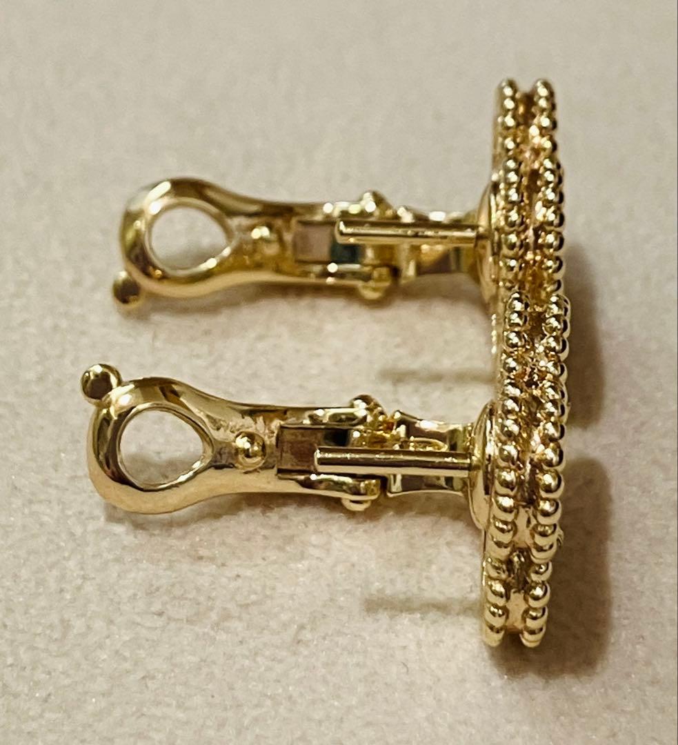 高品質SS級マザーオブパール15mm白蝶貝/SV925にK18厚塗りコーティング