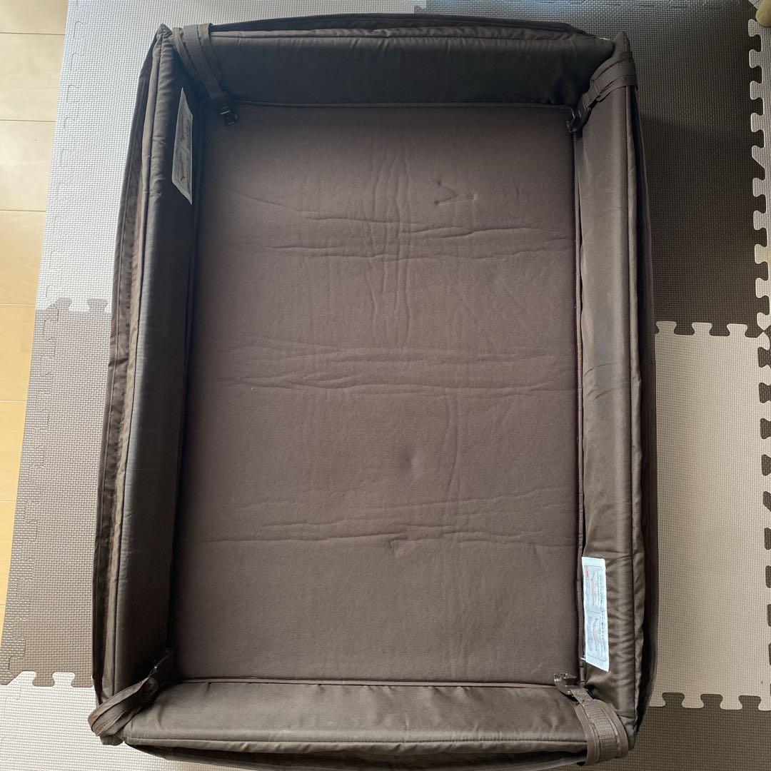 アップリカ ココネル エアープラス ベビーベッド チョコレート 折りたたみ