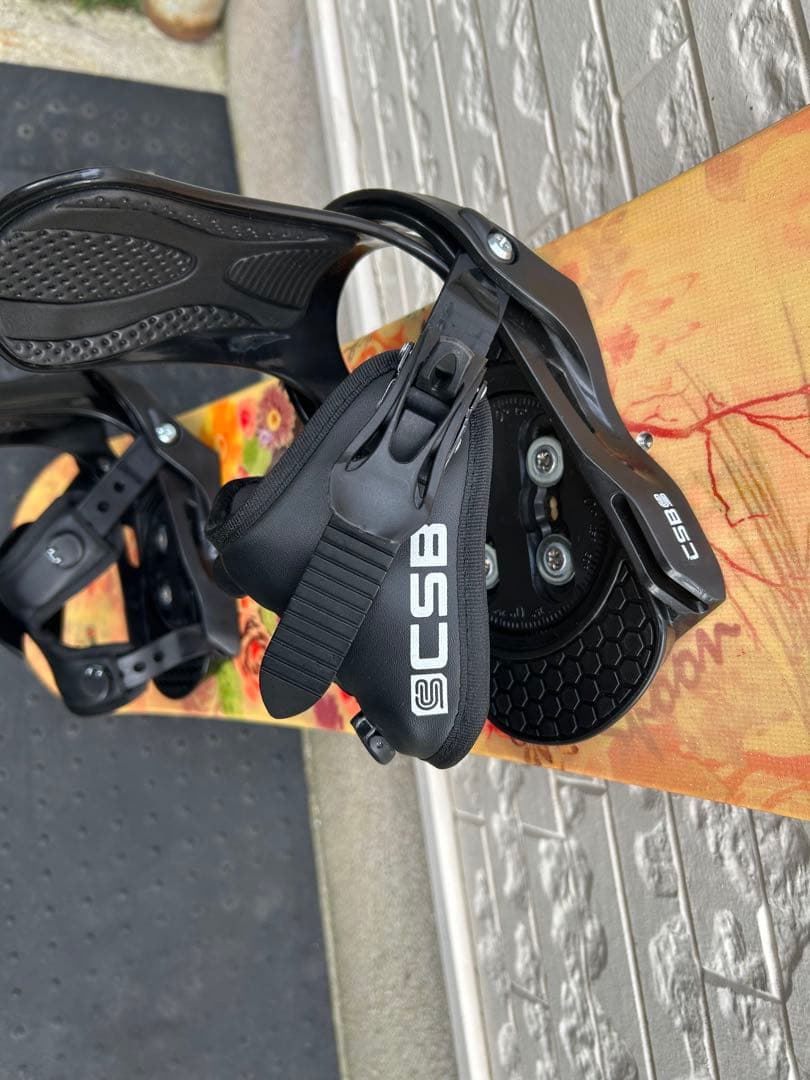 1回使用品 スノーボード2点セット spoon 98cm CSB キッズ 子供