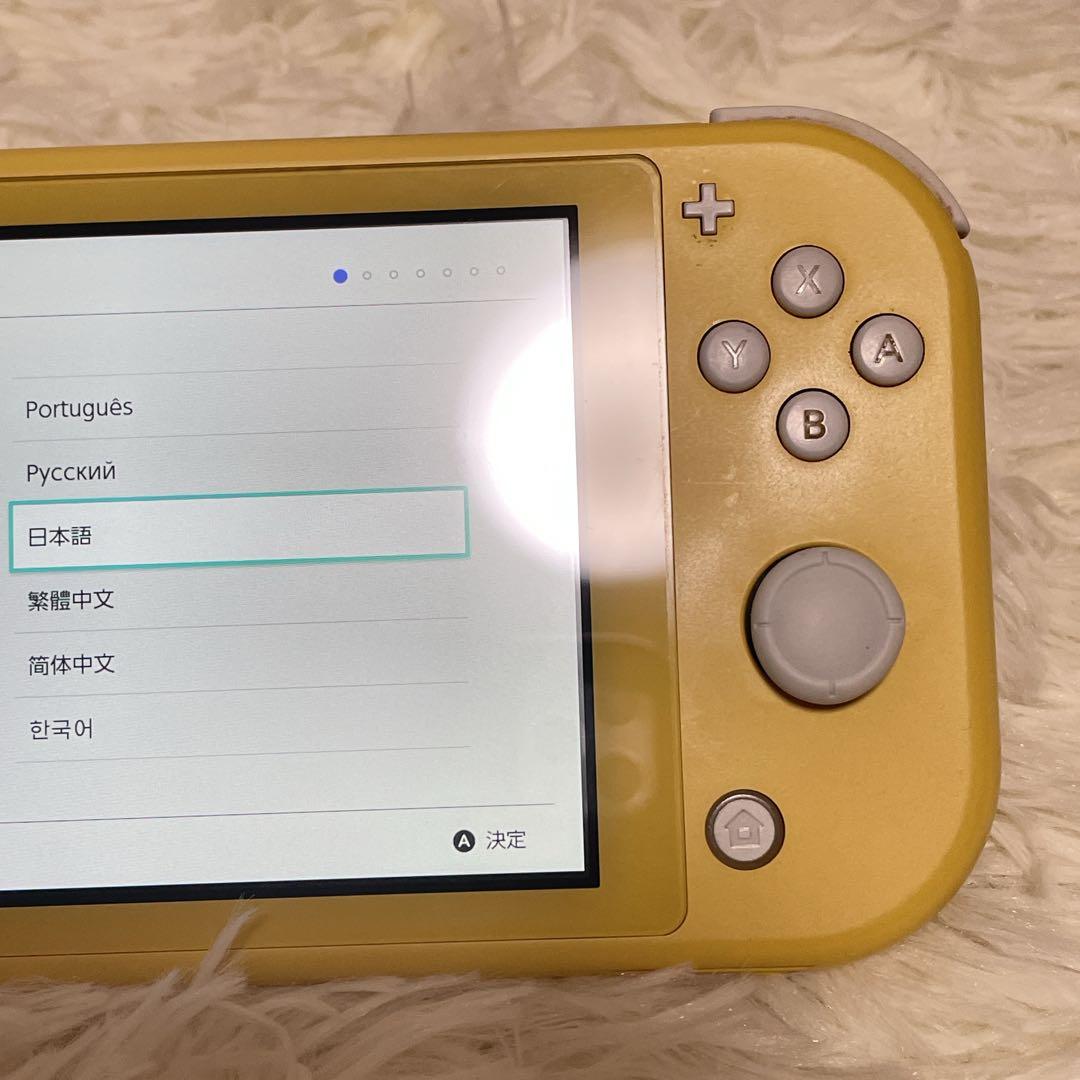 ニンテンドースイッチ ライト イエロー本体