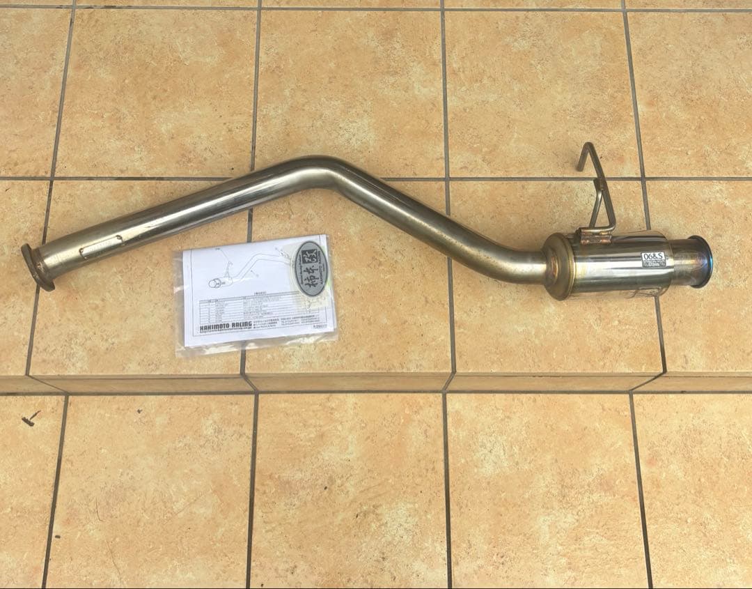 柿本改　テールパイプのみ　ダイハツ