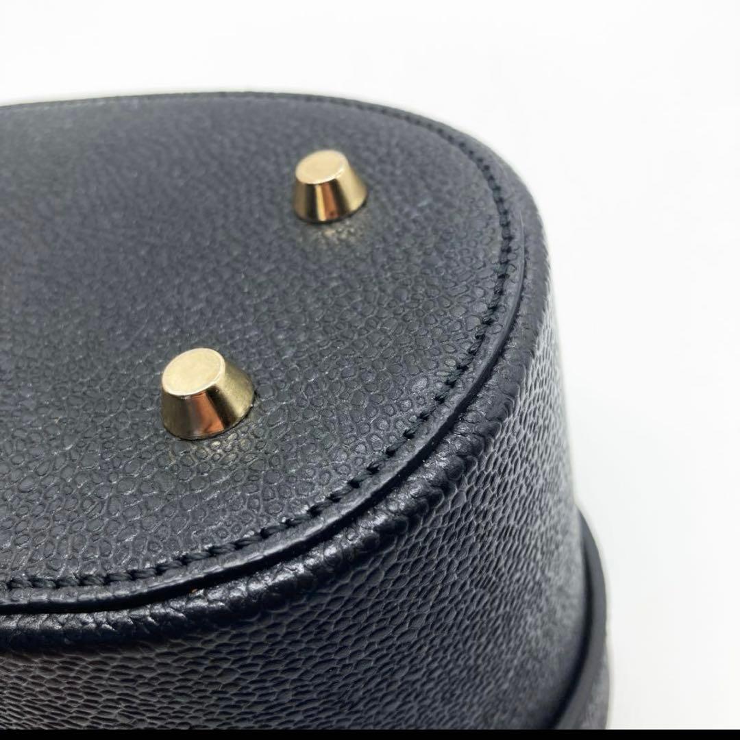 超美品 CHRISTIAN VILLA バニティバッグ レディース ブラック