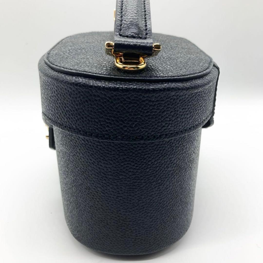 超美品 CHRISTIAN VILLA バニティバッグ レディース ブラック