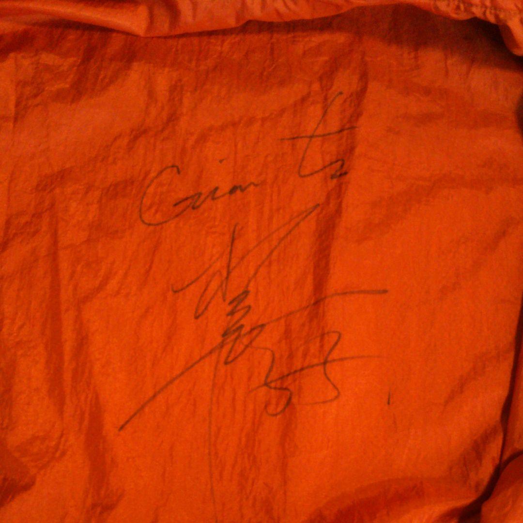 松井秀喜 現役時代着用ジャンパー サイン入り