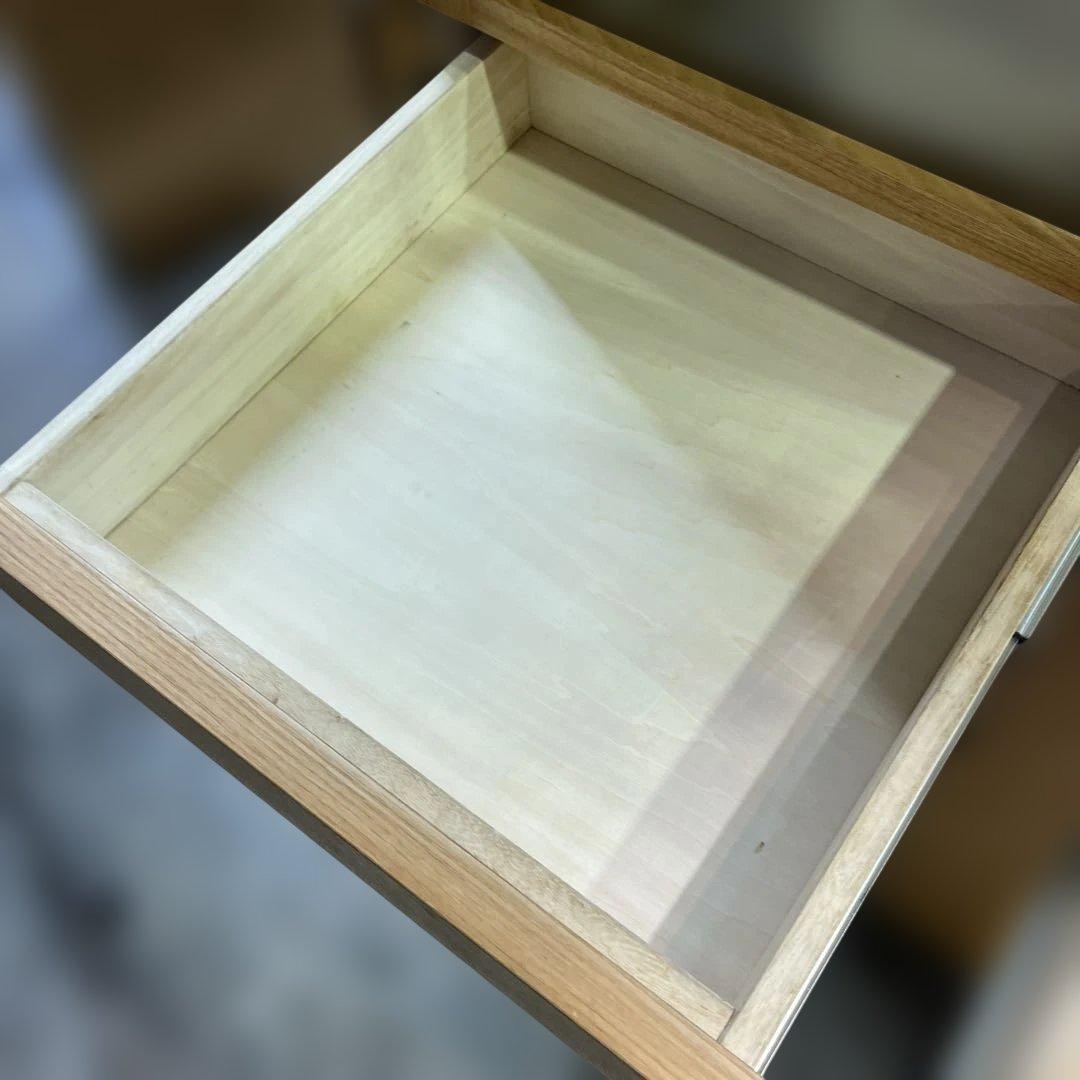 【MUJI 無印良品】◇◆食器棚◆◇木製◆◇耐震ラッチ付き◆◇タモ材