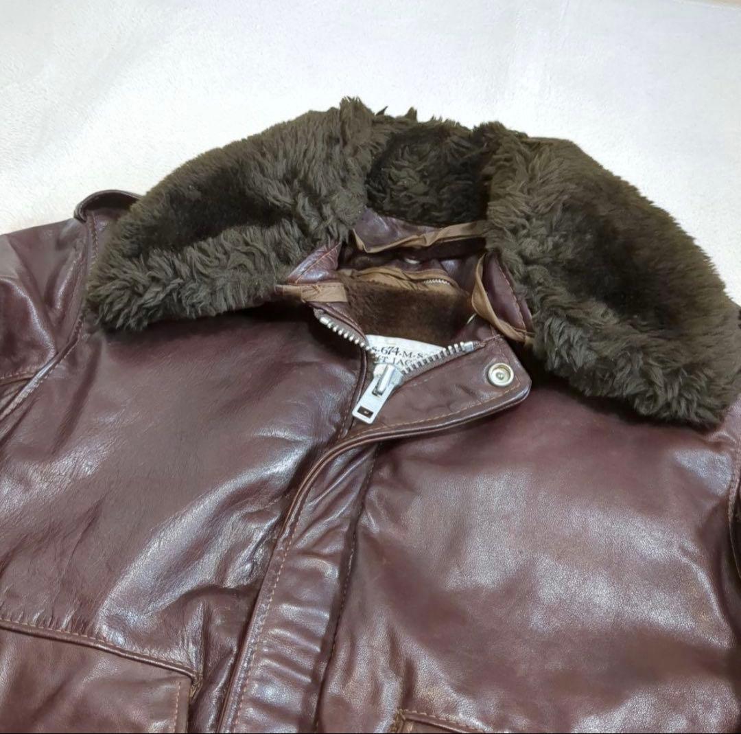 【美品】SCHOTT （ショット）G-1 レザージャケット フライトジャケット