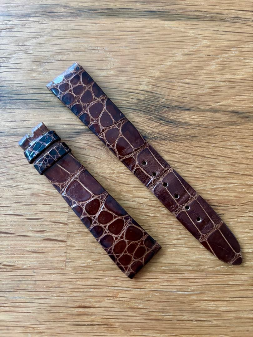 ROLEX純正 クロコダイル レザーベルト 17mm