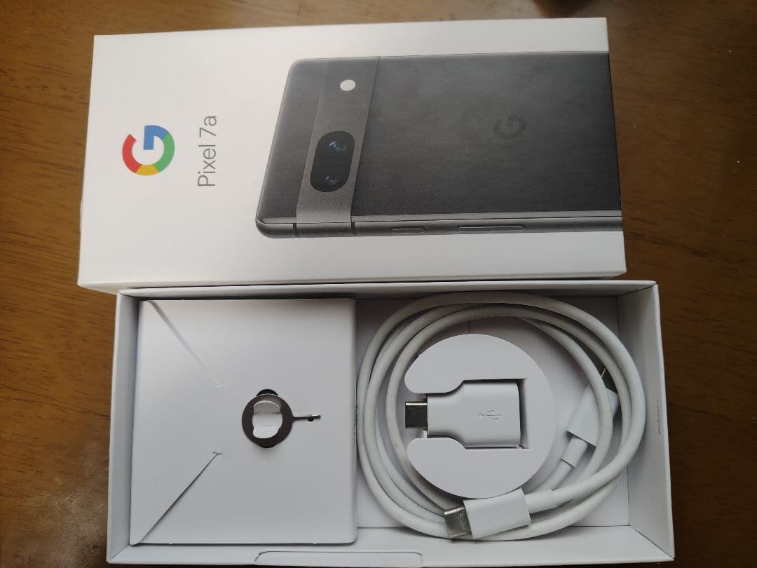 pixel7a 画面割れ Black