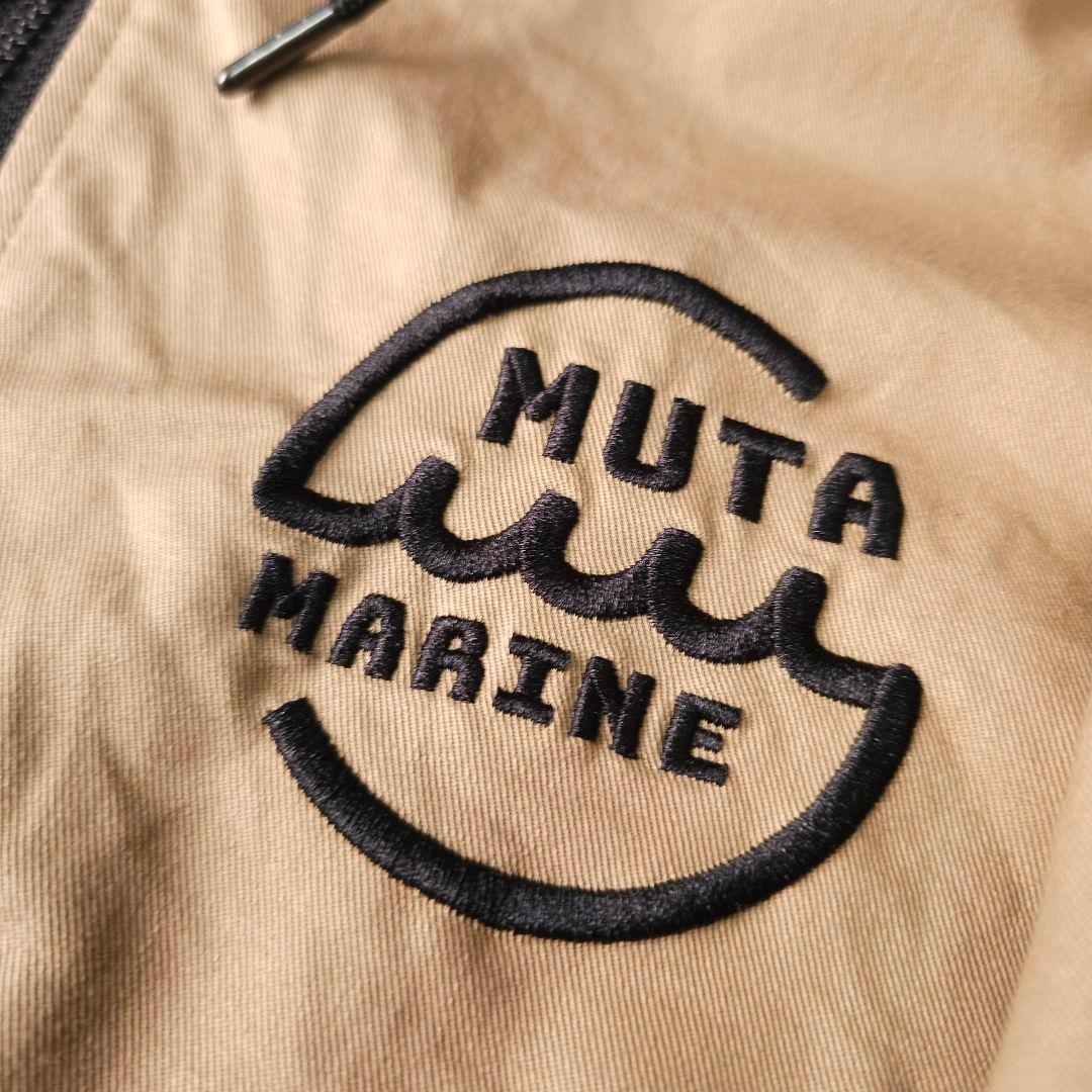 【ムータマリンゴルフ】ビッグロゴ 袖ロゴ 長袖ブルゾンジャケット パーカー 5