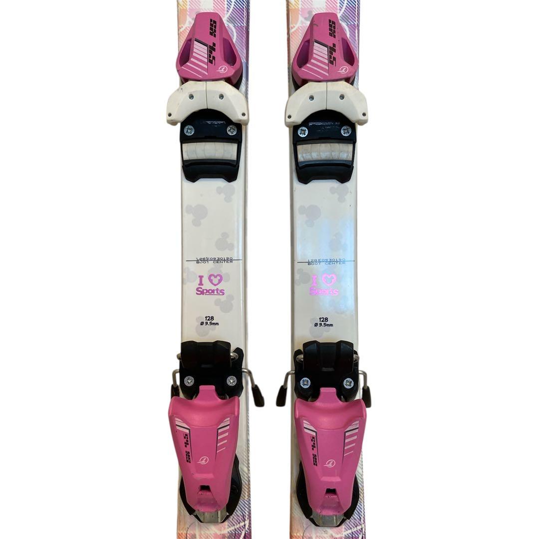 ミッキー 子ども用スキーウェア140 スキー板128ブーツ23 セット まとめ売