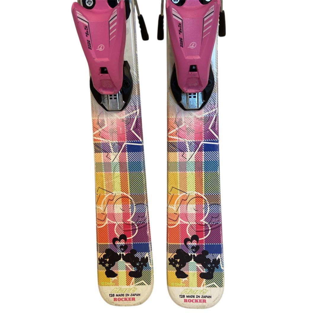 ミッキー 子ども用スキーウェア140 スキー板128ブーツ23 セット まとめ売