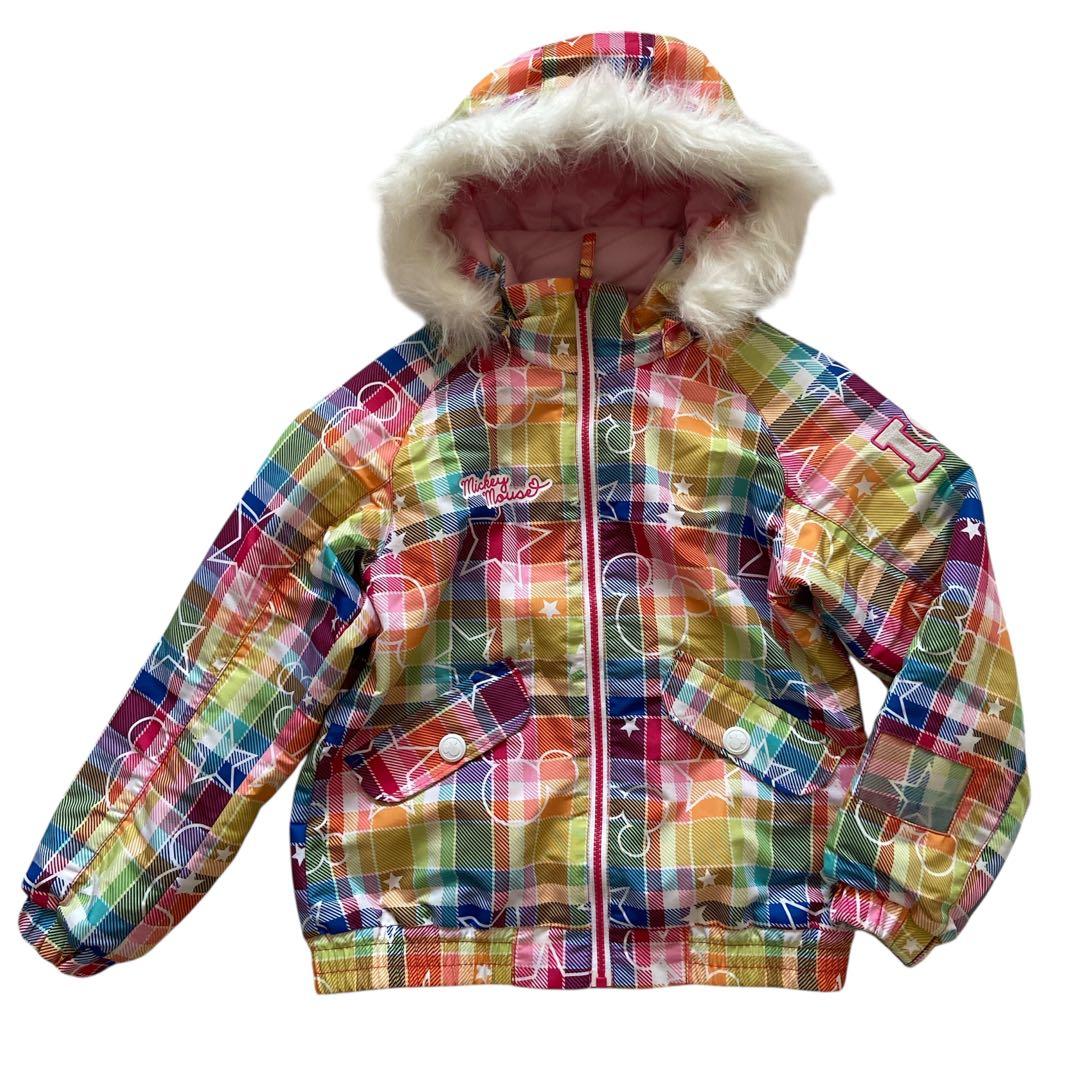 ミッキー 子ども用スキーウェア140 スキー板128ブーツ23 セット まとめ売