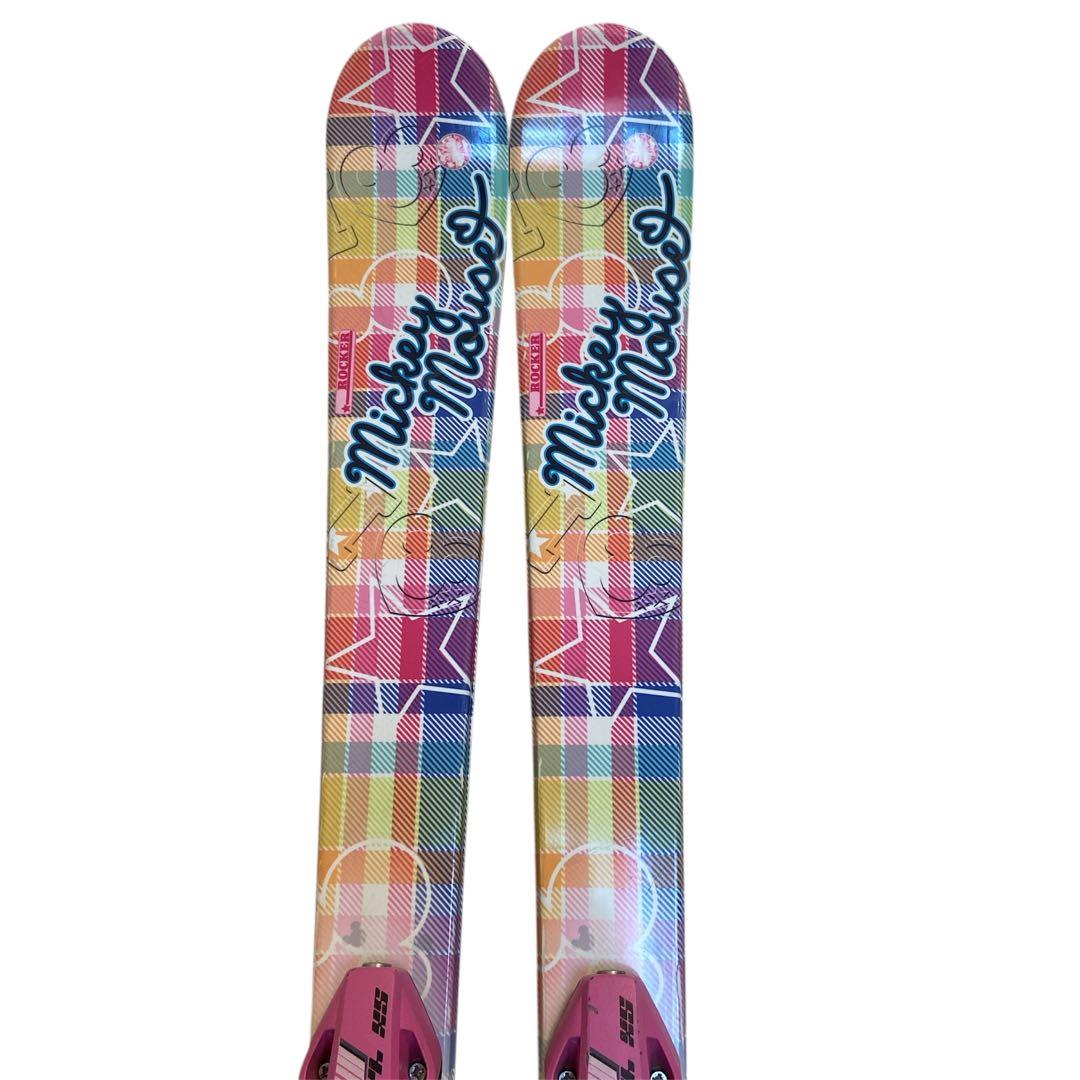 ミッキー 子ども用スキーウェア140 スキー板128ブーツ23 セット まとめ売