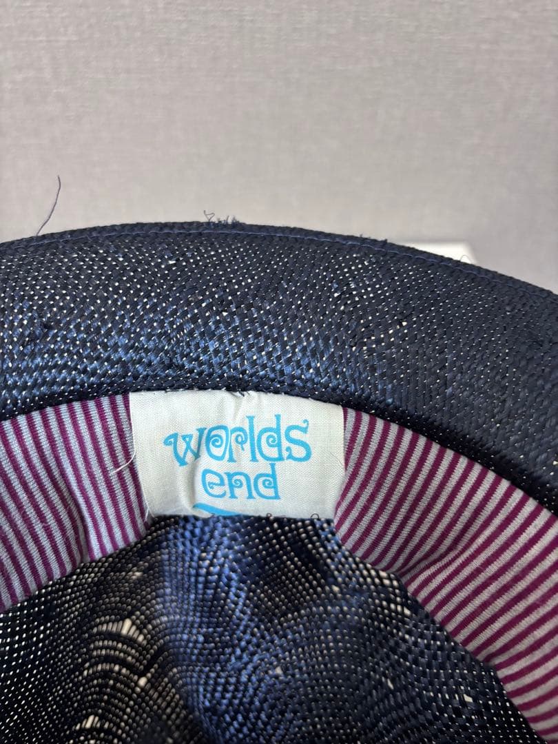 ワールズエンド　ヴィヴィアンウエストウッド　マウンテン　ハット　麦わら