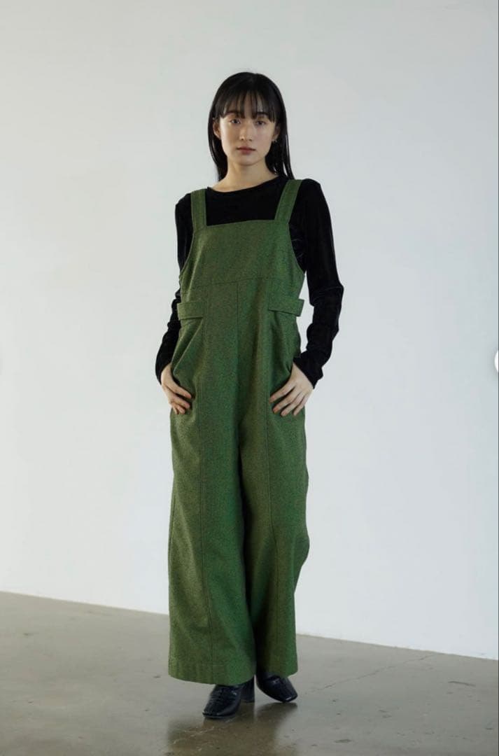 新品未着用　STRATAツイーディー サロペット　エストラータ　COHINA