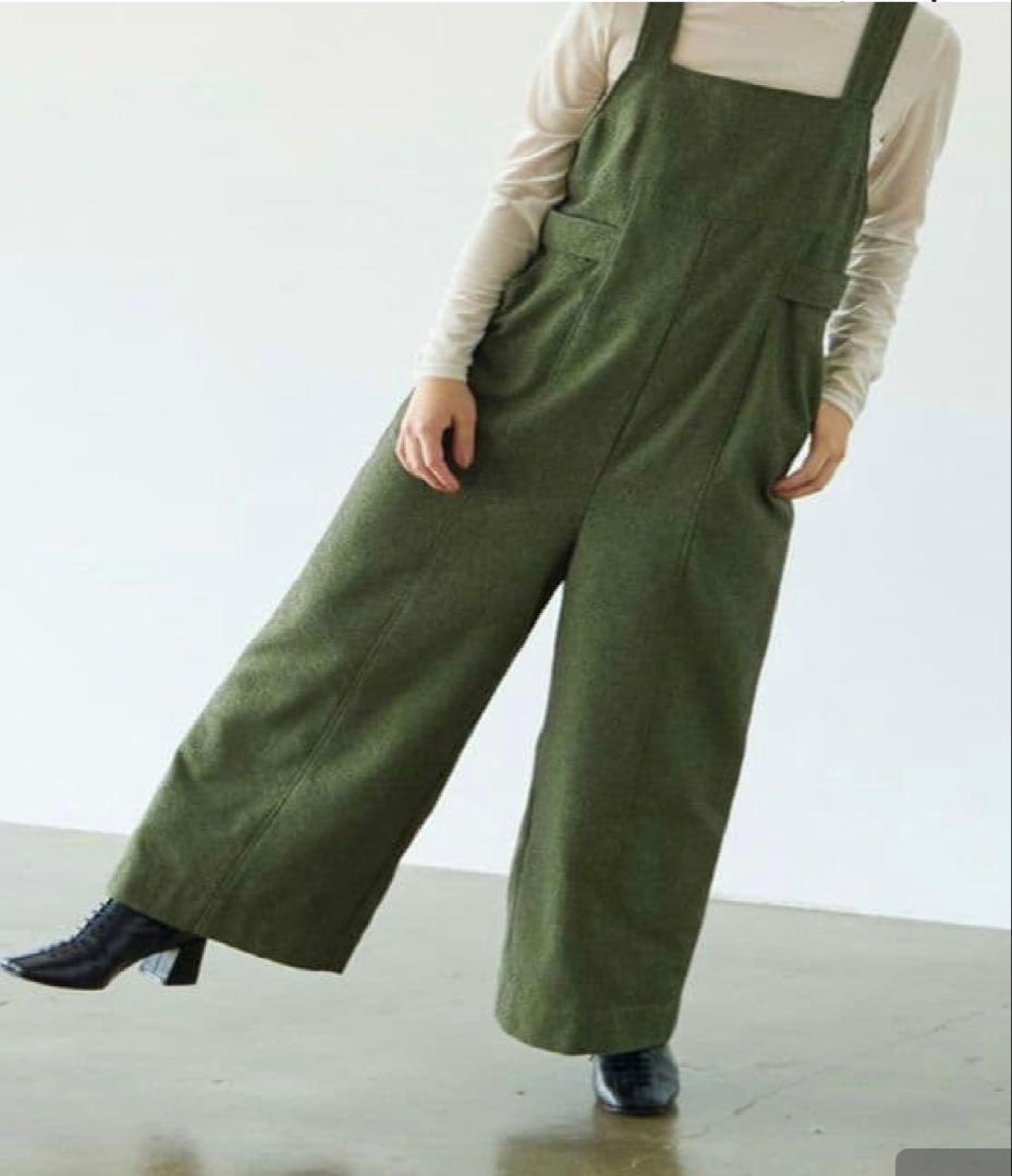 新品未着用　STRATAツイーディー サロペット　エストラータ　COHINA