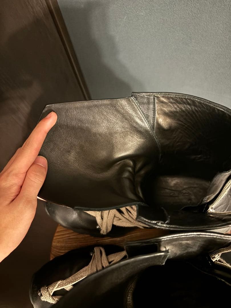 靴 rick owens mega tracktor mega lace