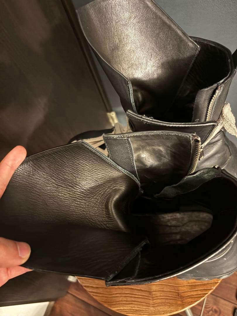 靴 rick owens mega tracktor mega lace