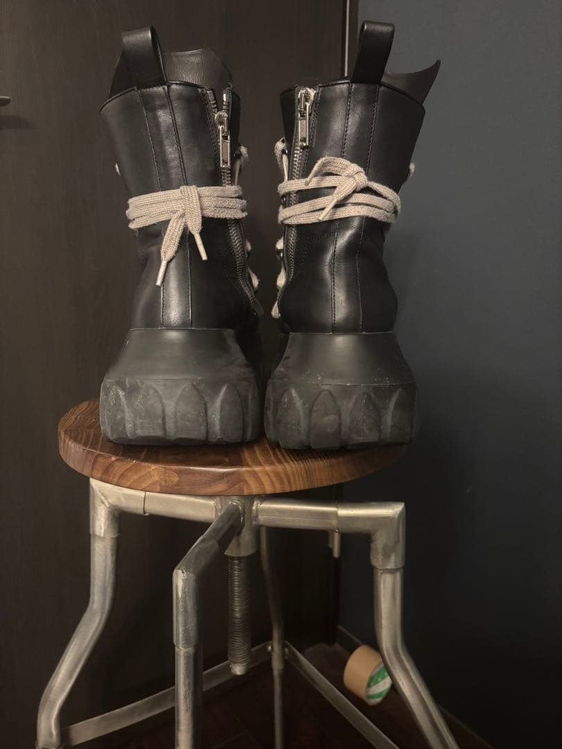 靴 rick owens mega tracktor mega lace