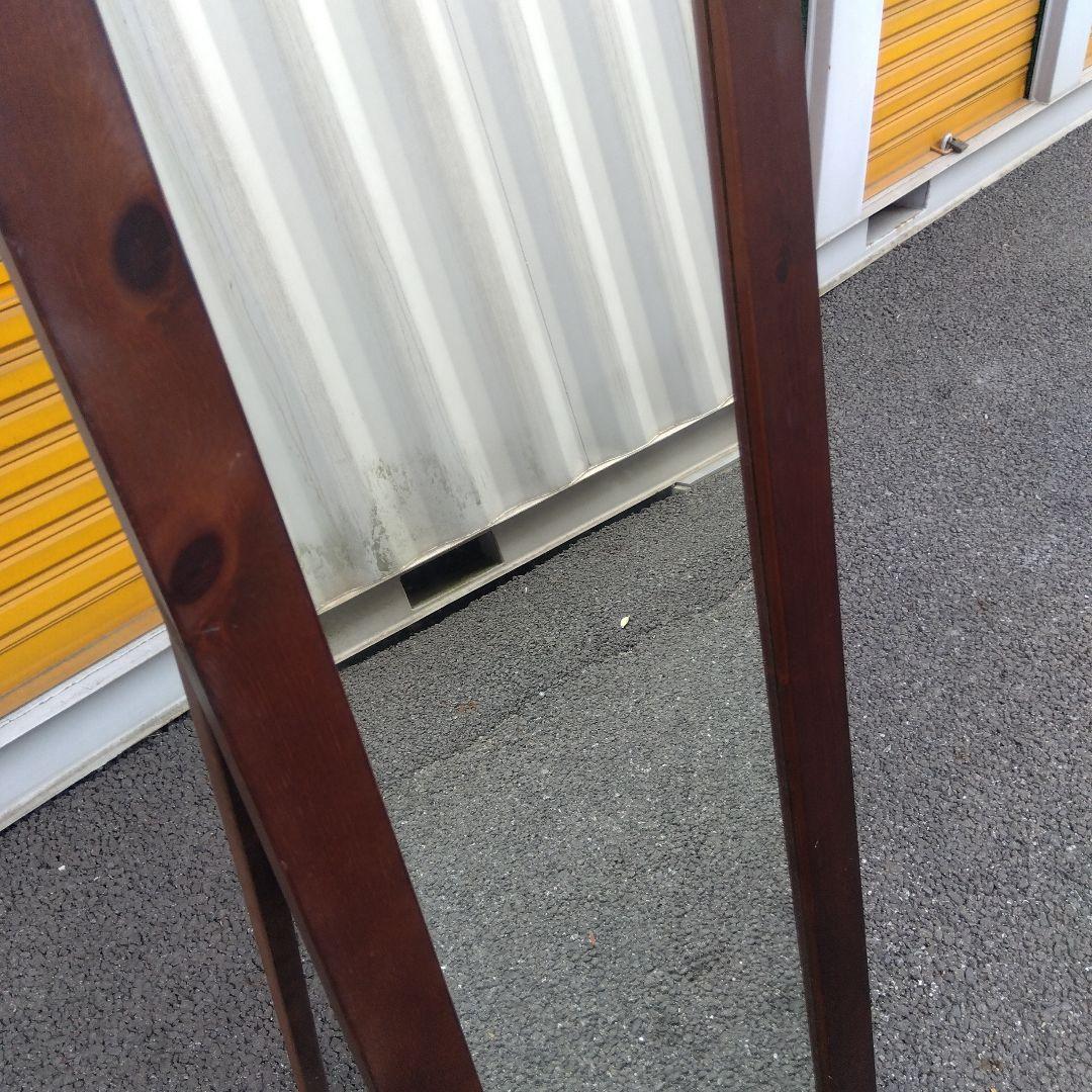 塩川光明堂 レトロ　スタンドミラー