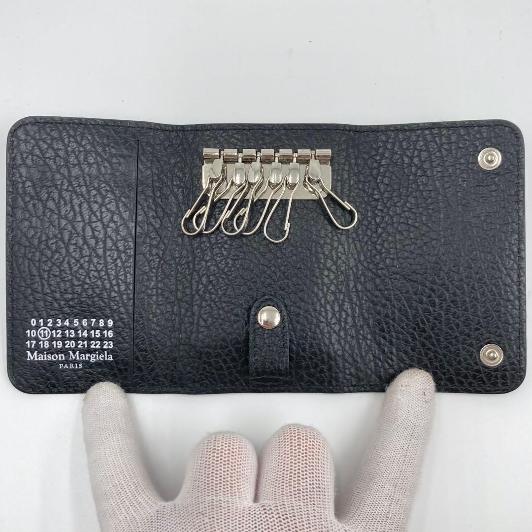 極美品MAISON MARGIELA マルジェラ キーケース ブラック