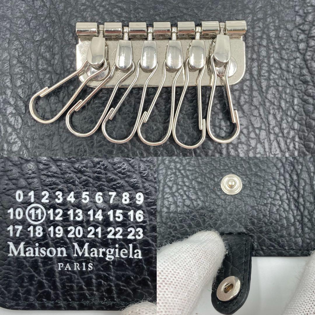 極美品MAISON MARGIELA マルジェラ キーケース ブラック