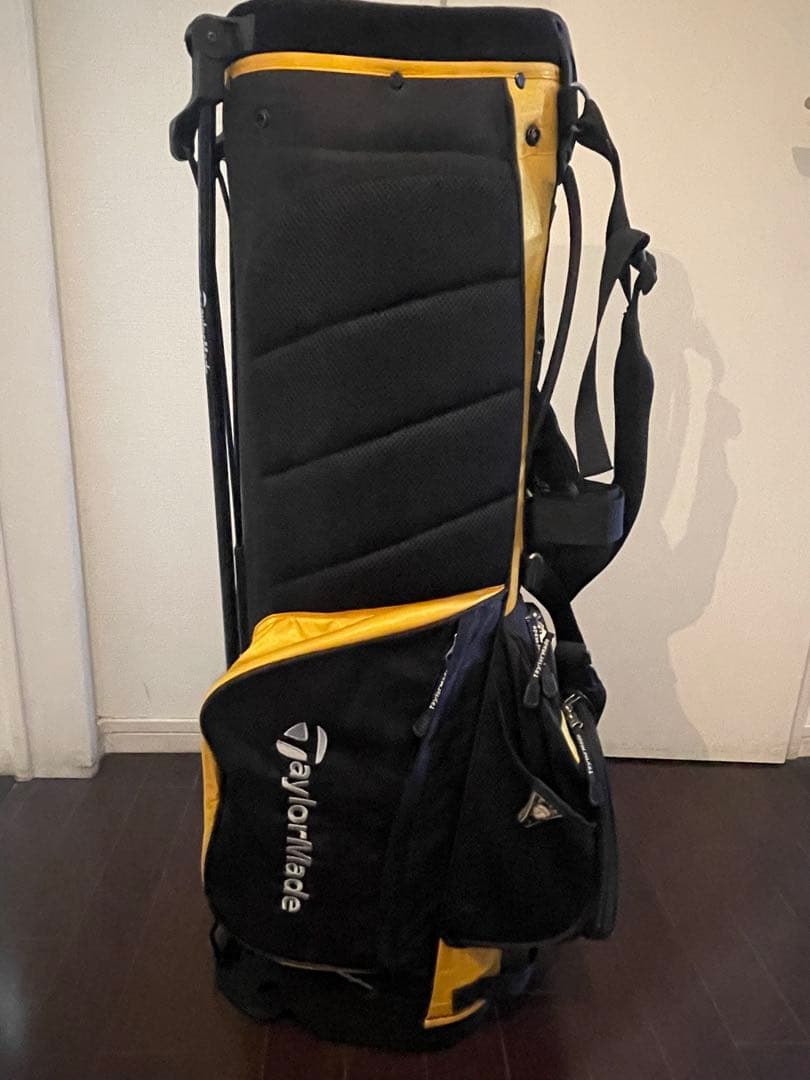 TaylorMade キャディバッグ 黒/黄色 中古
