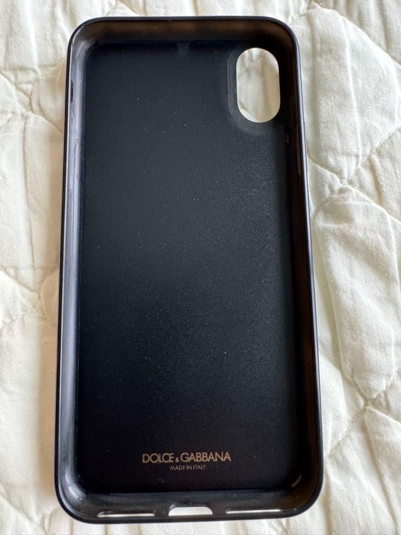 iPhoneXs ドルガバ　ケース付　超美品