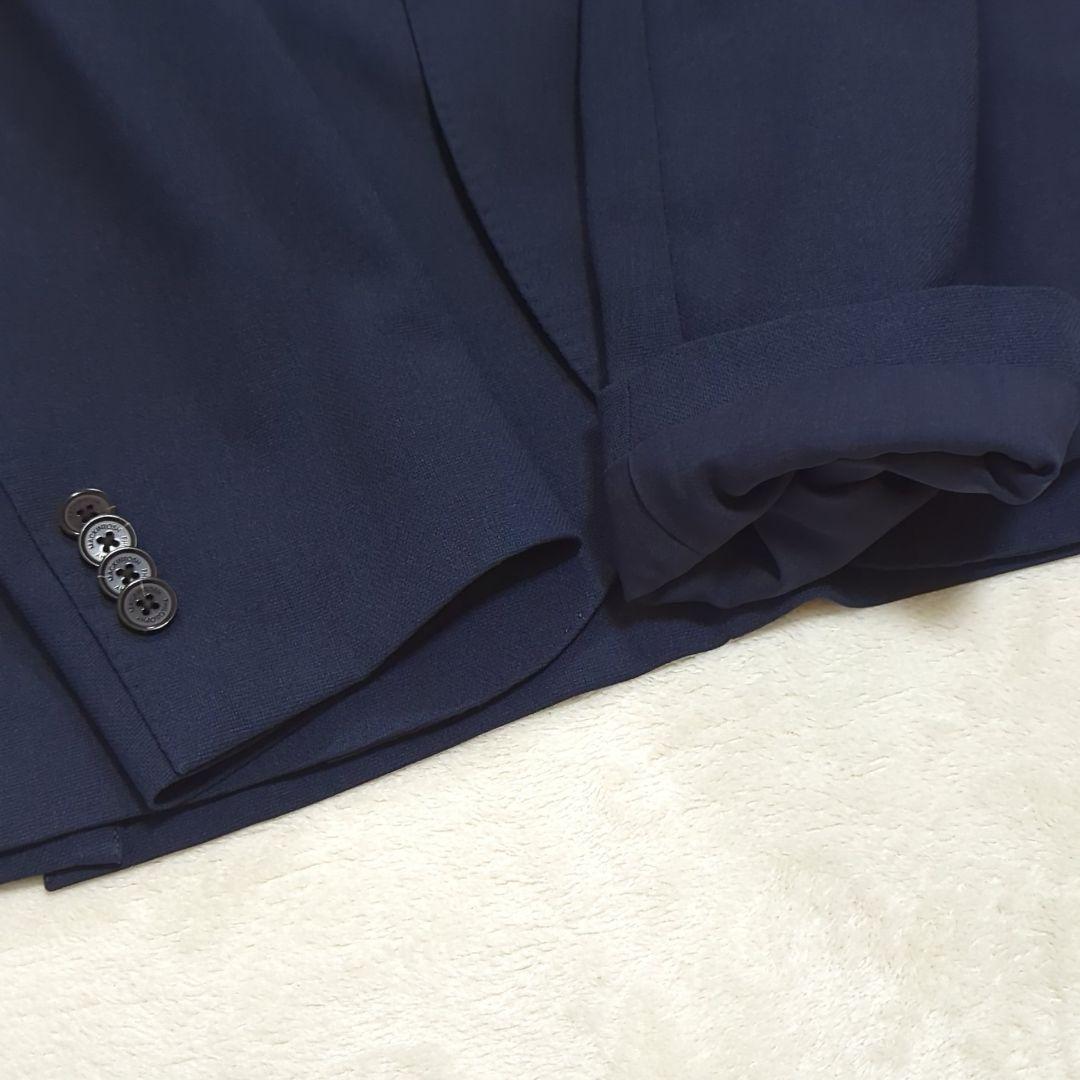38R/40 マッキントッシュフィロソフィートロッター セットアップ スーツ 紺