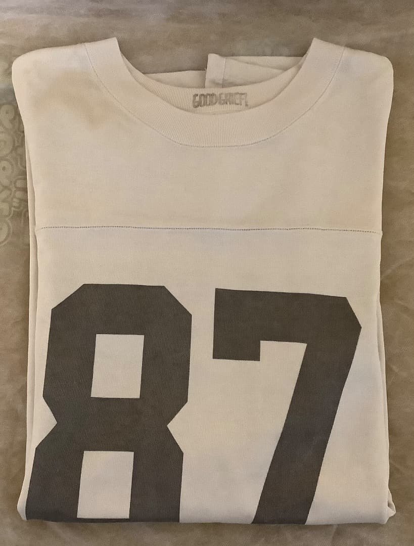 シャツ GOOD GRIEF! FADED PRINT FOOTBALL TEE