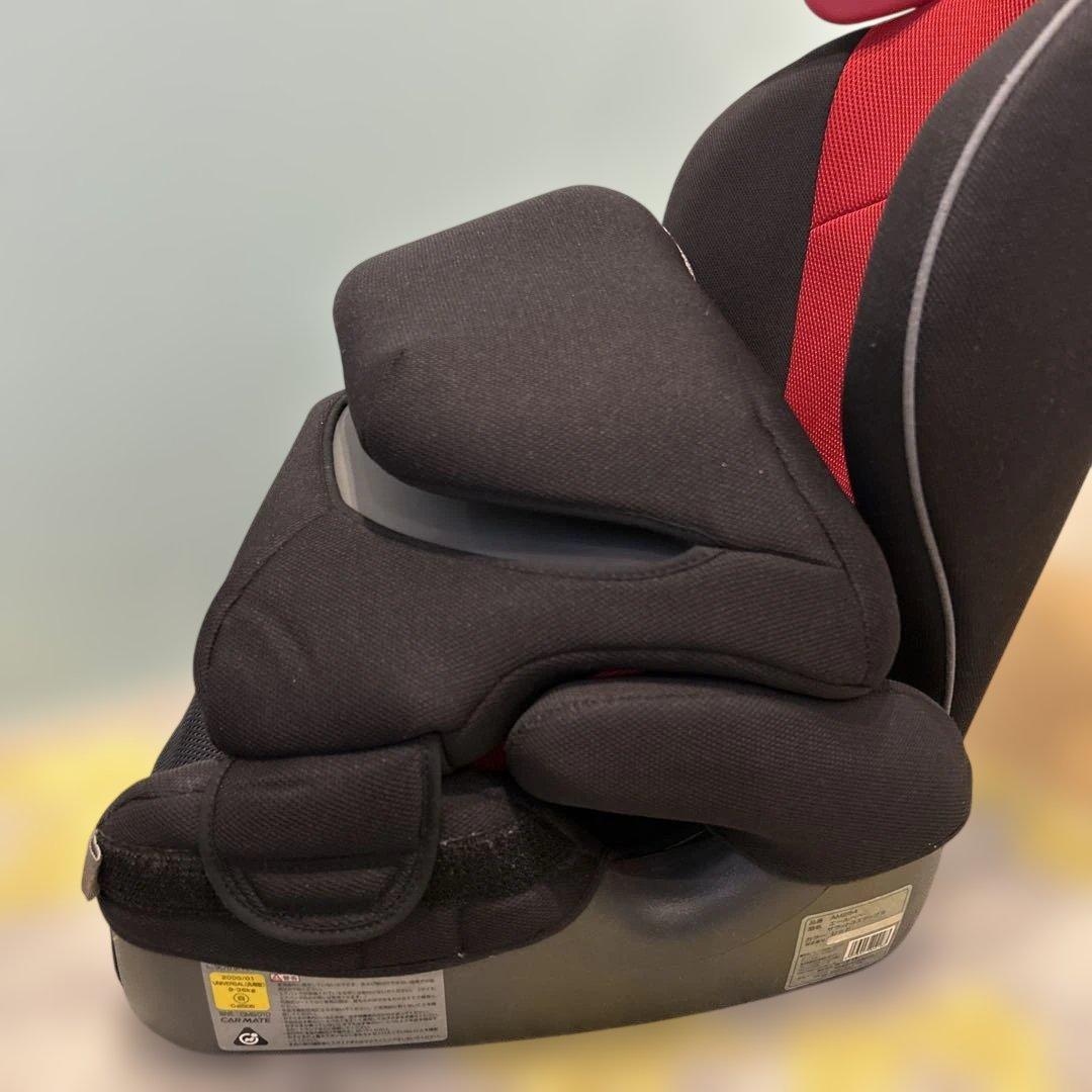 クリーニング済　綺麗　1〜11才　エールべべ　サラット3ステップⅡ　レッド黒