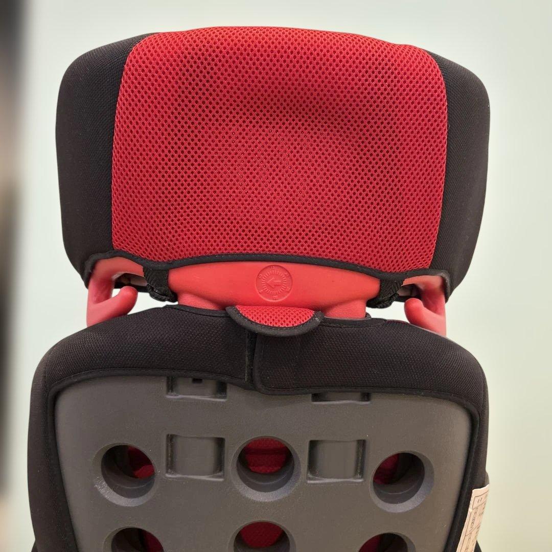 クリーニング済　綺麗　1〜11才　エールべべ　サラット3ステップⅡ　レッド黒