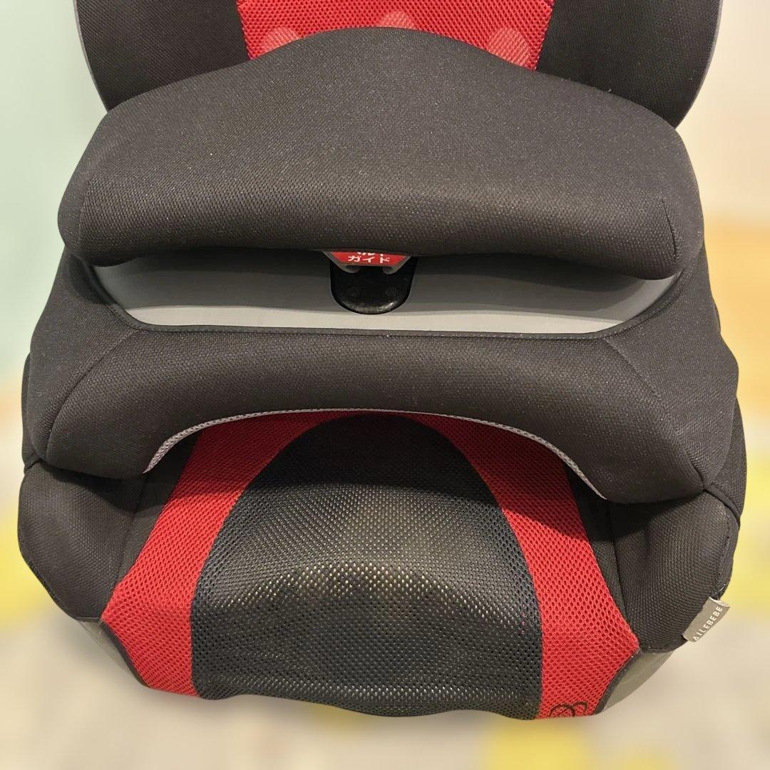 クリーニング済　綺麗　1〜11才　エールべべ　サラット3ステップⅡ　レッド黒