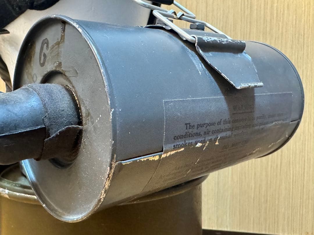 q*k様 米軍 実物 USN ガスマスク MARK Ⅳ