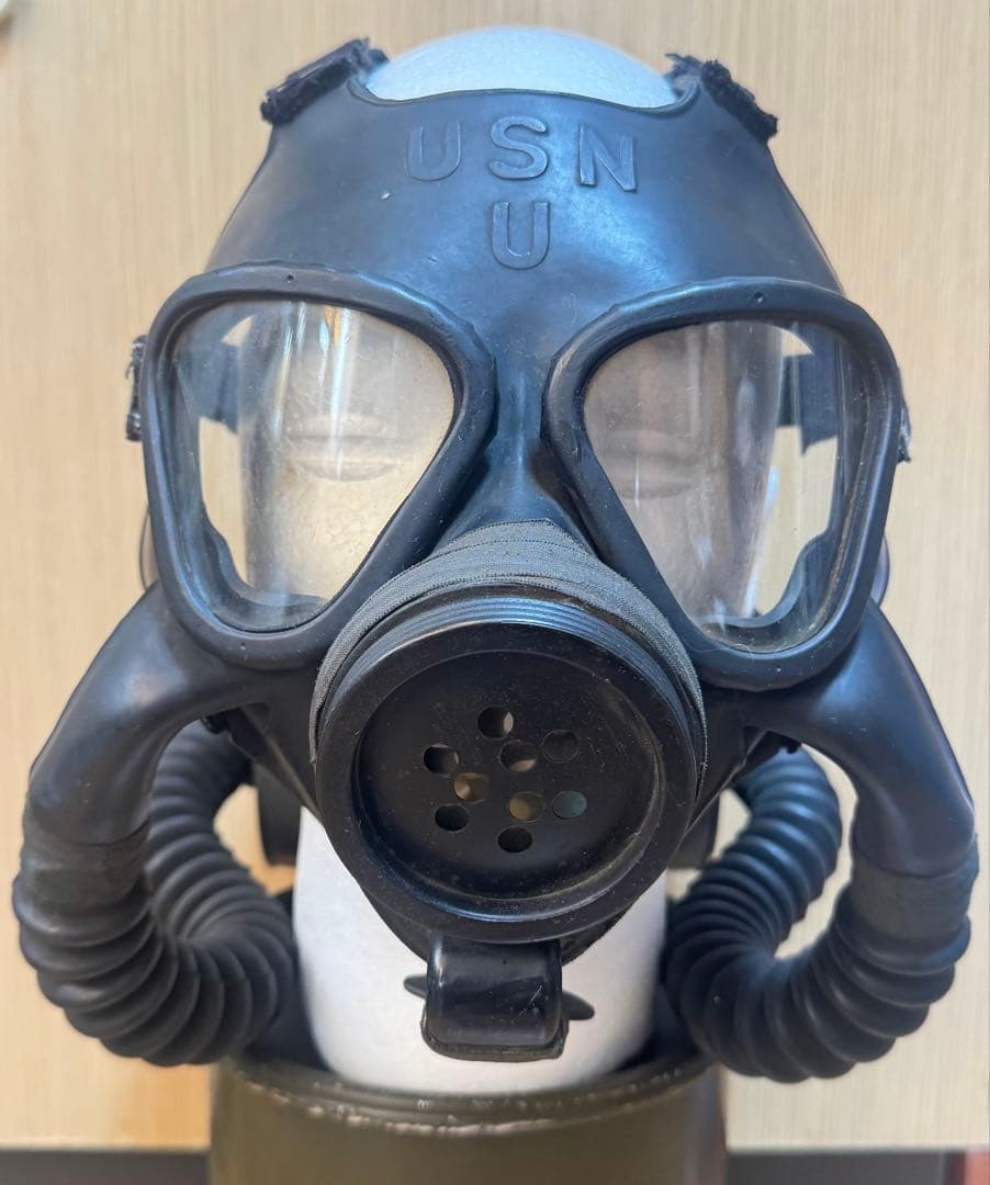 q*k様 米軍 実物 USN ガスマスク MARK Ⅳ