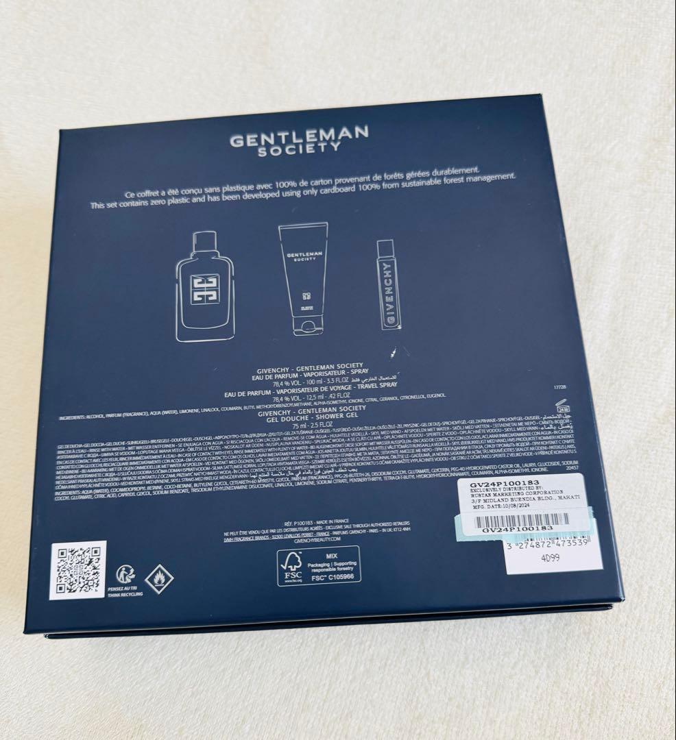 【新品未使用】Givenchy Gentleman Society セット
