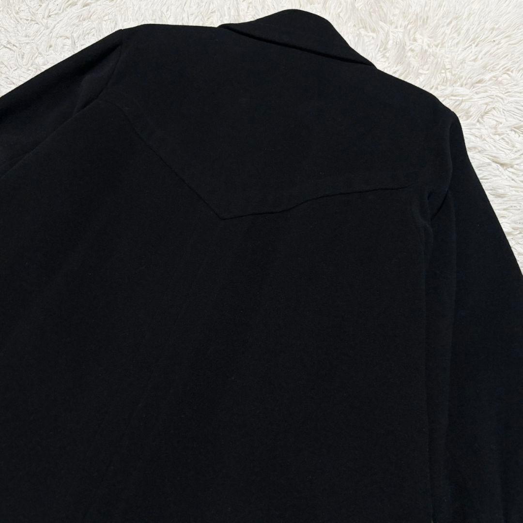 極美品 イヴ サンローラン ロングコート 黒