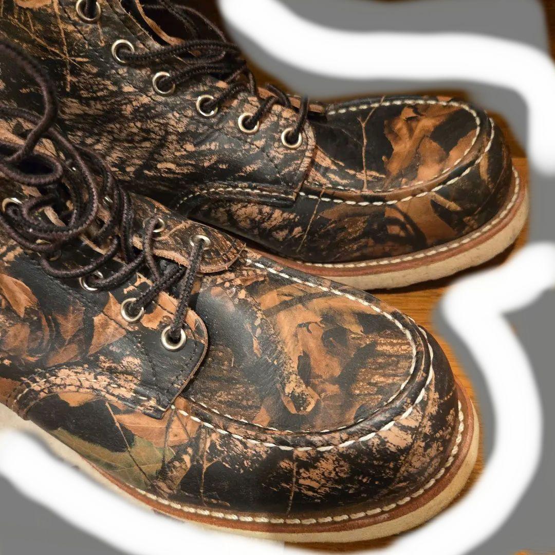 RED WING 8884 ツリーCAMO used 26.5