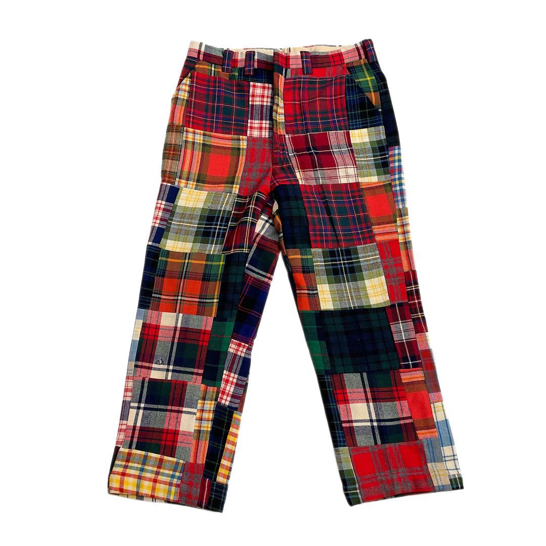 80s Brooks Brothers パッチワークパンツ タロン ヴィンテージ