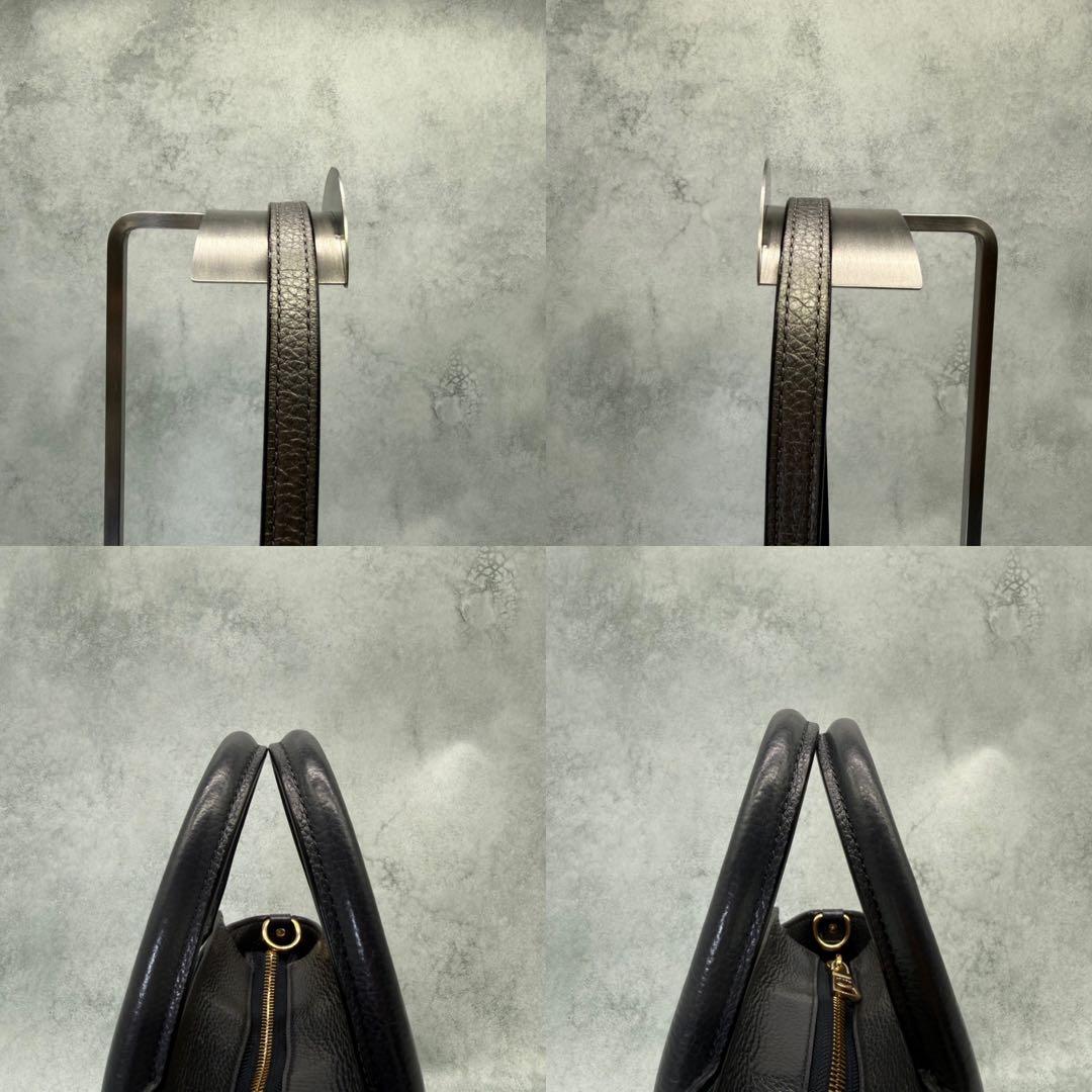 りい COACH コーチ ショルダーバッグ 2way デニム ターンロック