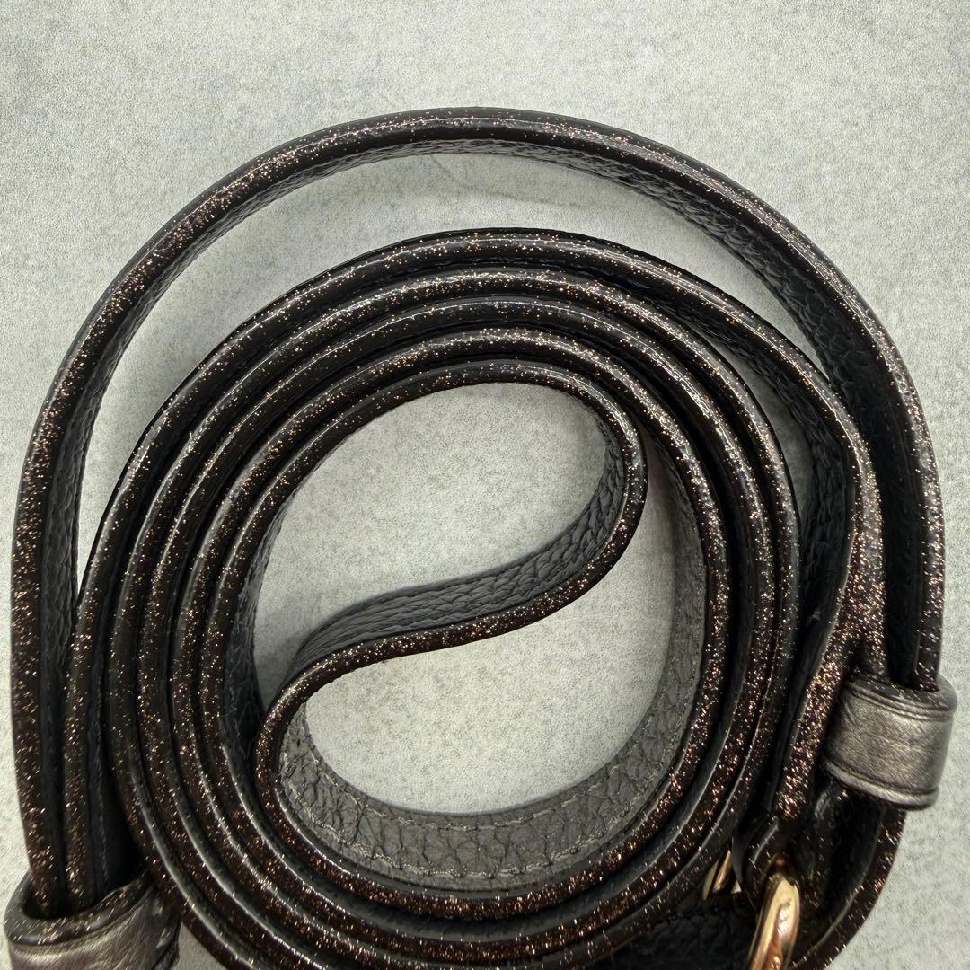 りい COACH コーチ ショルダーバッグ 2way デニム ターンロック