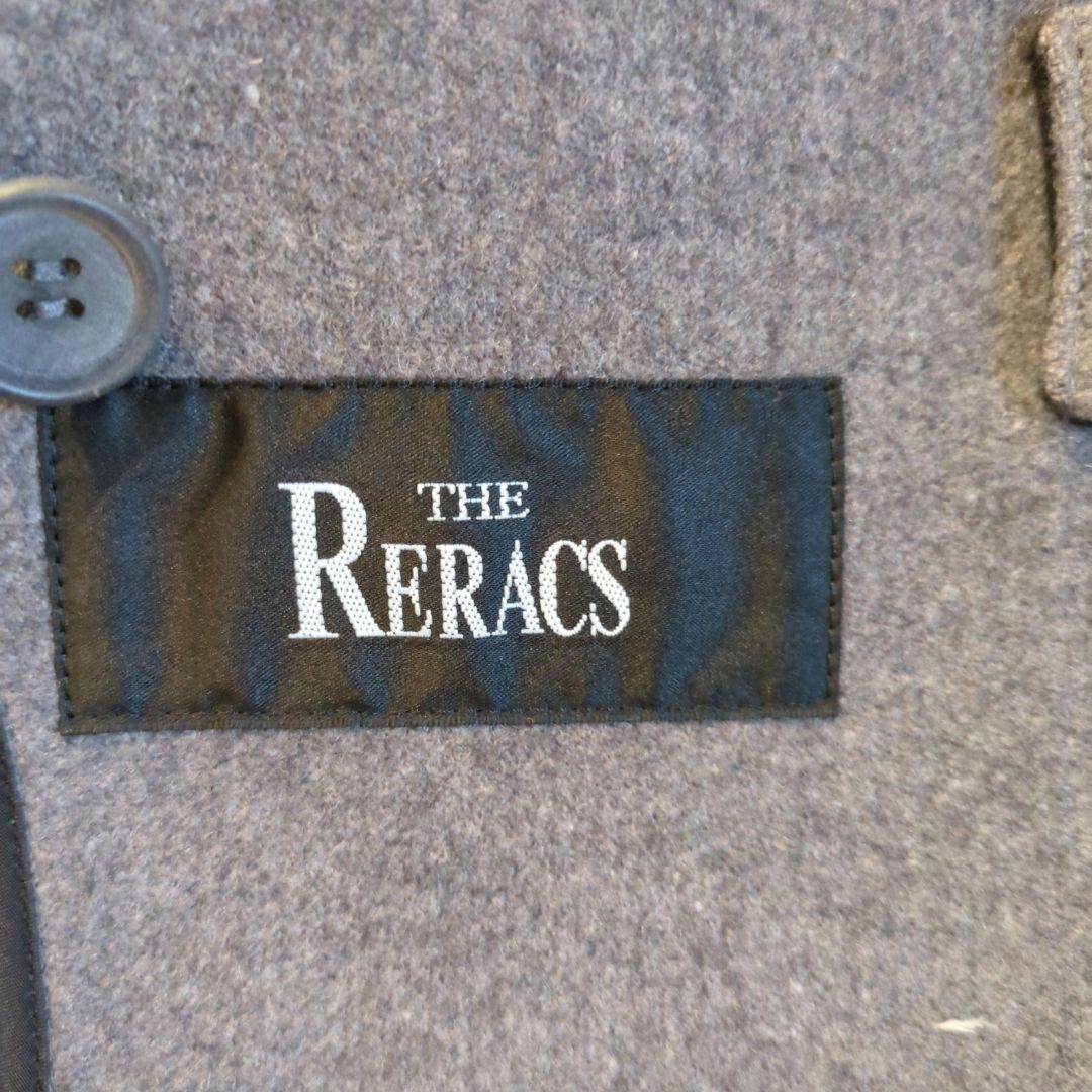 【美品】ザリラクス　メルトンチェスターコート　ウールロングコート　38サイズ