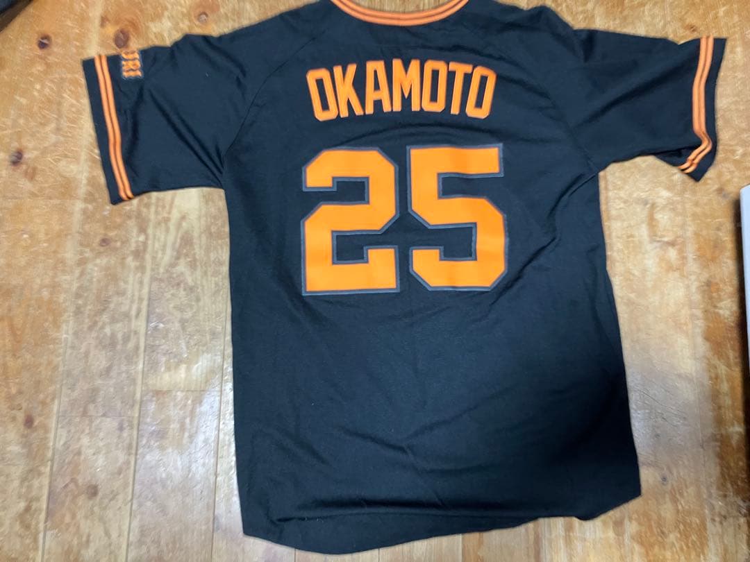 NIKE GIANTS サードユニフォーム岡本和真 25 サイズL