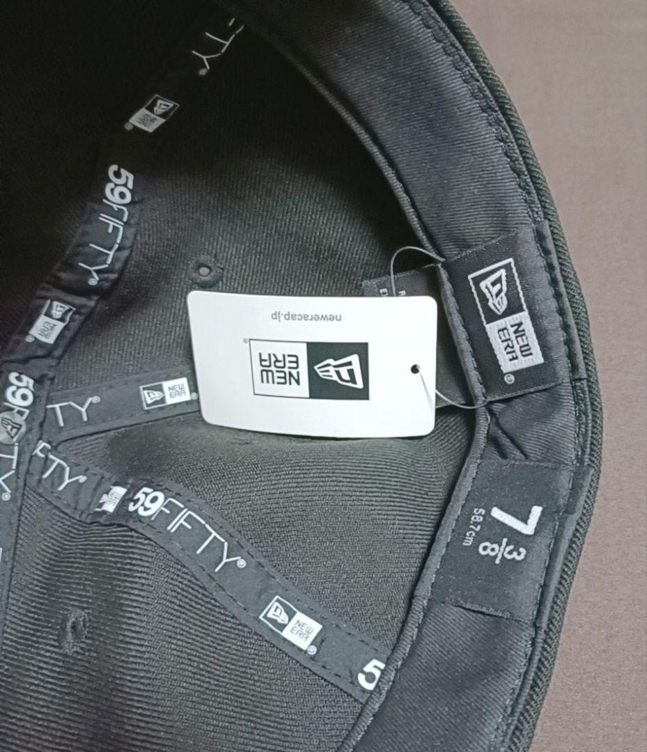 7 3/8 NEW ERA x fragment 59FIFTY 黒 CAP