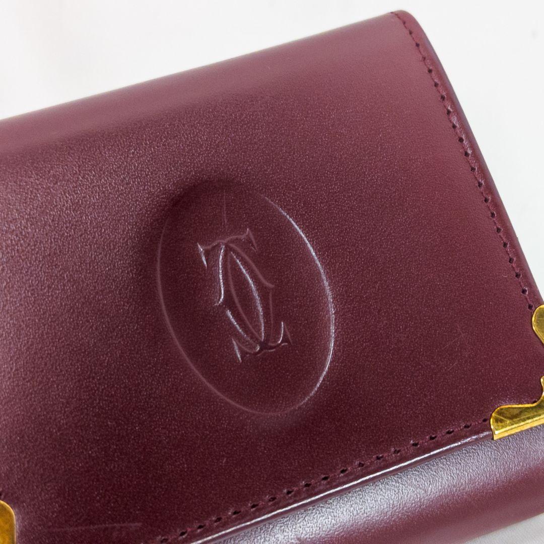 【未使用級】 Cartier マストライン ケース カード 箱付き