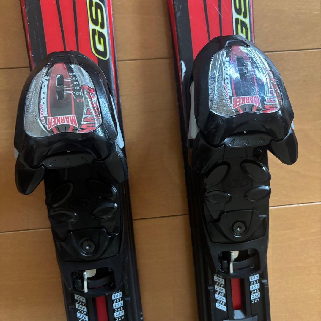 フォルクル Volkl ジュニア スキー板　130cm 3点セット