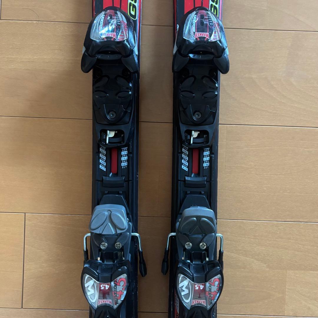 フォルクル Volkl ジュニア スキー板　130cm 3点セット