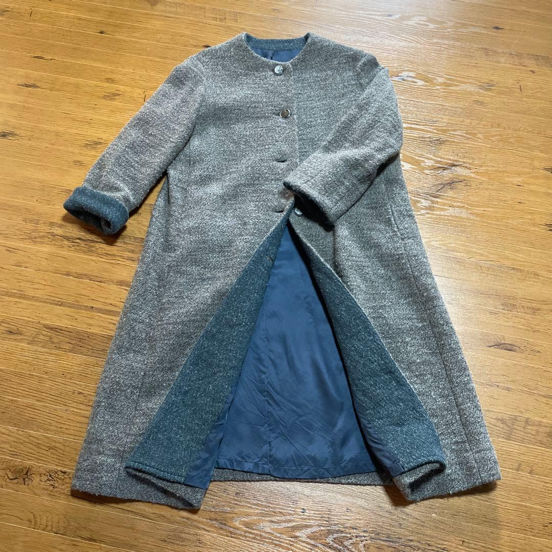 群言堂　登美　ウールロングコート