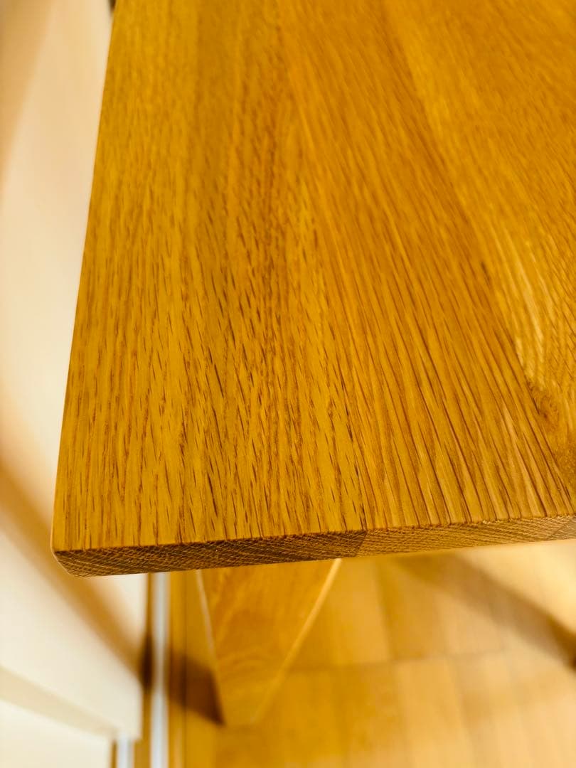 無印良品 オーク材 学習机 勉強机 デスク 廃盤 天然木