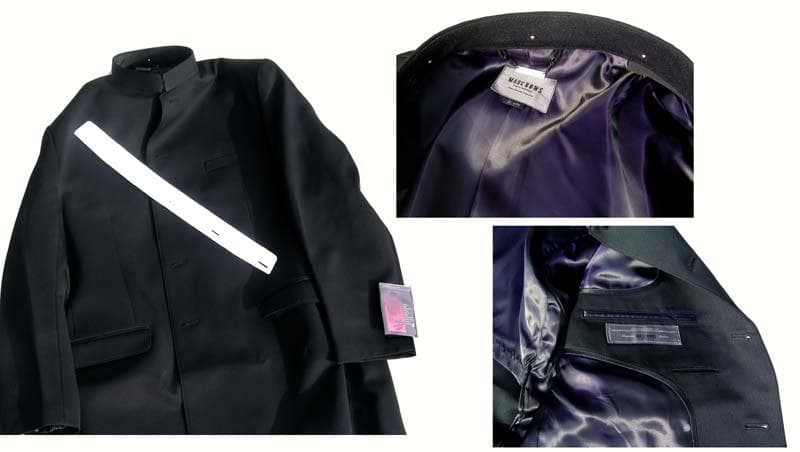 中ラン　学生服上着　175（L)　着丈80cm 未着用品